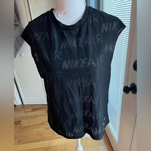 Nike Black Air Running Jersey Running Top